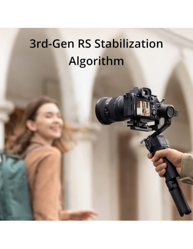 DJI RS 3 Mini Estabilizador 3 Ejes 2 kg Carga Bluetooth
