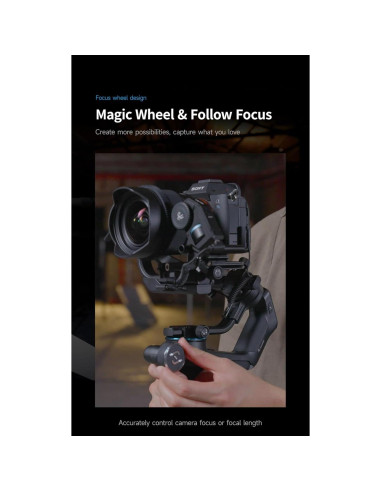 Estabilizador de Cardán FeiyuTech SCORP-C 2.49 kg 3 Ejes