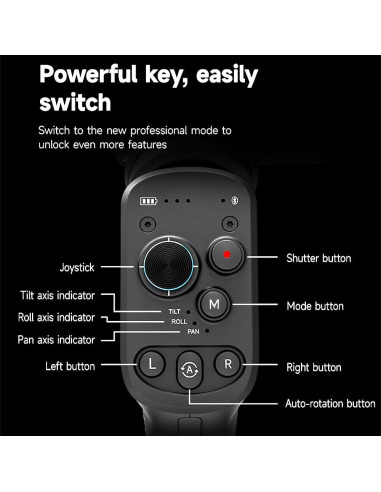 FeiyuTech SCORP-C Gimbal 3 Ejes para Cámaras DSLR 2.50 kg