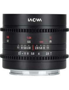 Lente Cine Laowa 9mm T2.9 Zero-D para Micro Cuatro Tercios 2