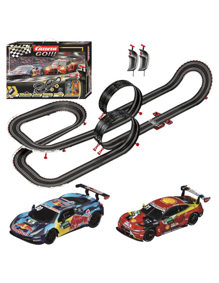 Pista de Carreras Carrera GO!!! DTM 1:43 con Ferrari y BMW Pista de Carreras Carrera GO!!! DTM 1:43 con Ferrari y BMW