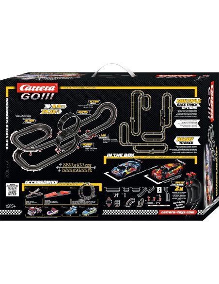Pista de Carreras Carrera GO!!! DTM 1:43 con Ferrari y BMW Pista de Carreras Carrera GO!!! DTM 1:43 con Ferrari y BMW