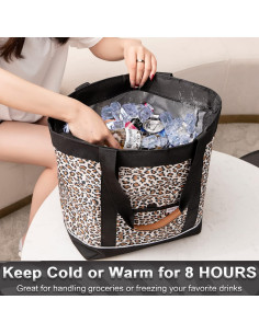 Bolsa Térmica Reutilizable TIIOCTI Grande 50.8x20.3x38.1cm 2