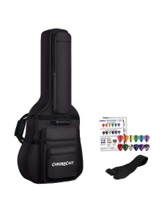 Funda Acolchada ChromaCast para Guitarra Acústica 6 Bolsillos