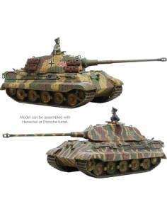 Tanque King Tiger Warlord Games 1:56 para Wargaming Militar 2
