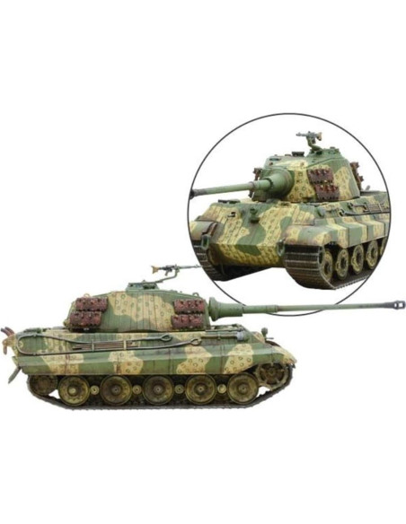 Tanque King Tiger Warlord Games 1:56 para Wargaming Militar Tanque King Tiger Warlord Games 1:56 para Wargaming Militar