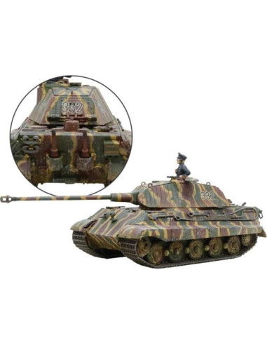 Tanque King Tiger Warlord Games 1:56 para Wargaming Militar