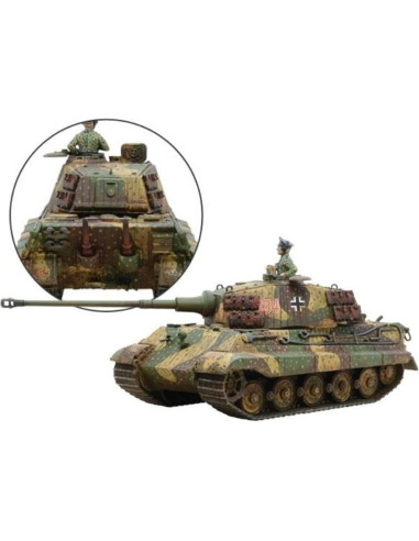 Tanque King Tiger Warlord Games 1:56 para Wargaming Militar