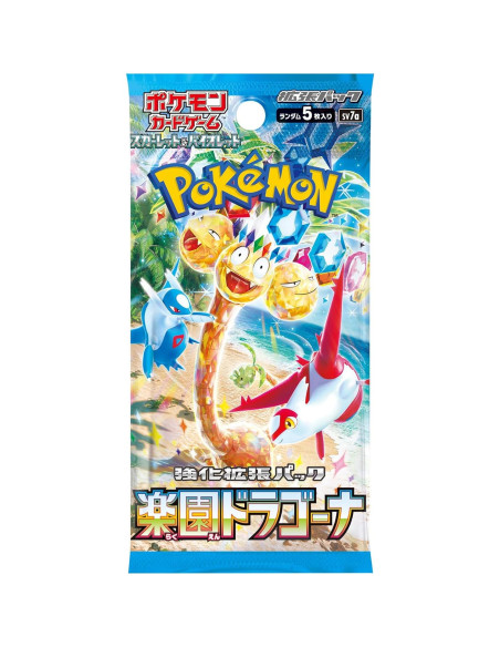 Juego de Cartas Pokémon - Caja de Booster Paradise Dragona - 30 Paquetes Juego de Cartas Pokémon - Caja de Booster Paradise Dragona - 30 Paquetes