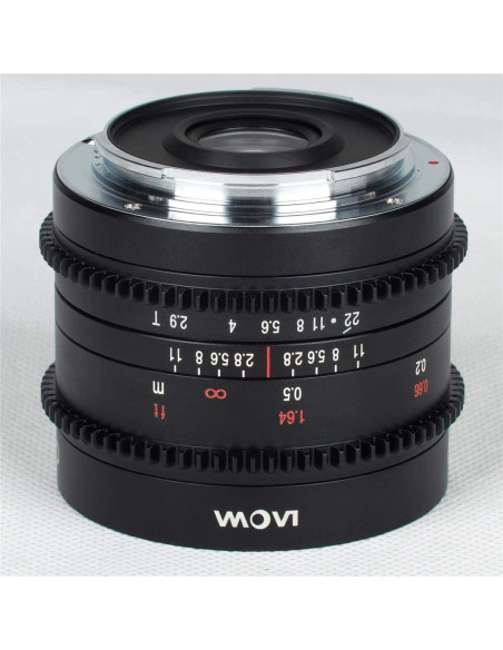 Lente Cine Laowa 9mm T2.9 Zero-D para Micro Cuatro Tercios