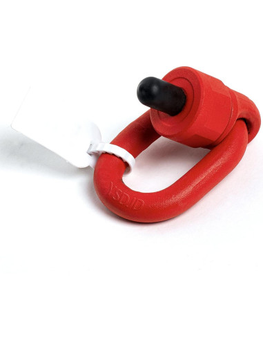 4 Piezas Ojal Giratorio G80 M12 x 18 Acero Aleado 1Ton