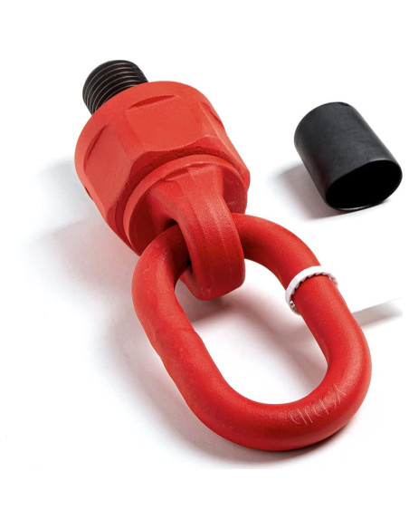 4 Piezas Ojal Giratorio G80 M12 x 18 Acero Aleado 1Ton