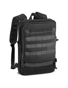 Mochila táctica Cargo Works EDC 15" negra con MOLLE