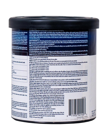 Pintura Antifouling TotalBoat para Botes Inflables 1 Cuarto