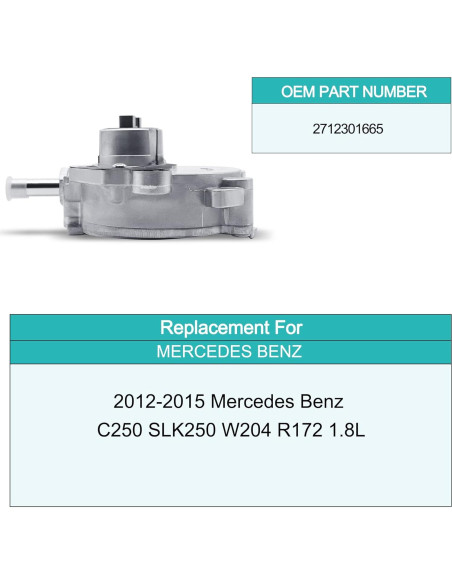 Bomba de Vacío AULINK AUVPN143 para Mercedes 1.8L 2012-2015