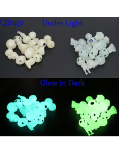 Accesorios de Jardín de Hadas Qingo - Elfos Brillantes en Resina 2