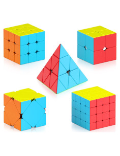Set de Cubos Mágicos Vdealen 2x2 3x3 4x4 para Niños
