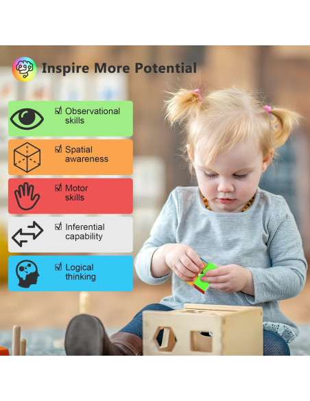 Set de Cubos Mágicos Vdealen 2x2 3x3 4x4 para Niños