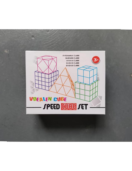 Set de Cubos Mágicos Vdealen 2x2 3x3 4x4 para Niños