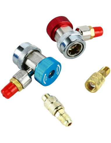 Bomba de Vacío YaeTek 4 CFM 1/3HP Kit HVAC R410A R134A