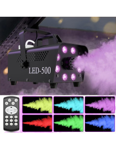 Máquina de Niebla LED 500W - Efecto Niebla y Luces 2