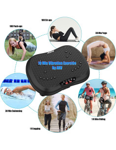 Máquina de Vibración AXV Mini, Fitness Portátil 99 RPM 2