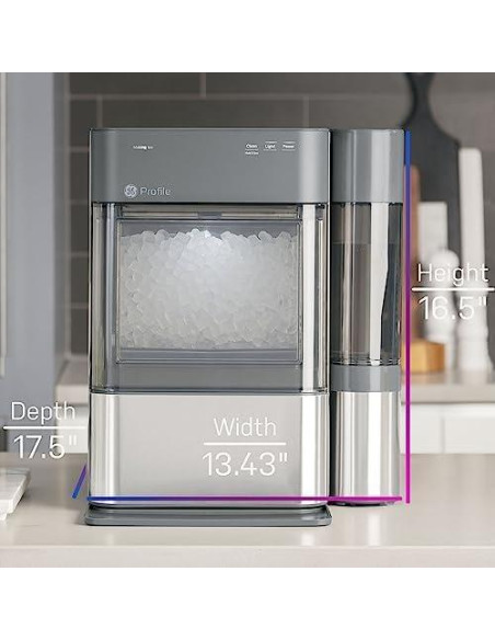 Máquina de Hielo GE Profile Opal 2.0 XL Acero Inoxidable