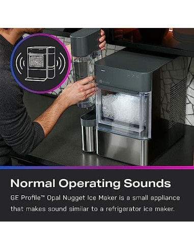Máquina de Hielo GE Profile Opal 2.0 XL Acero Inoxidable