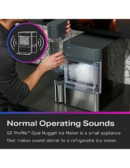 Máquina de Hielo GE Profile Opal 2.0 XL Acero Inoxidable