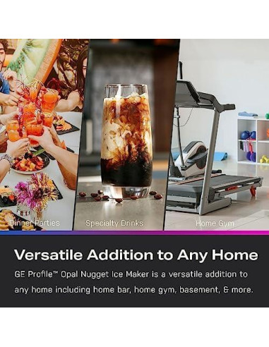 Máquina de Hielo GE Profile Opal 2.0 XL Acero Inoxidable