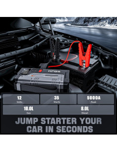 Arrancador de Batería HPBS H2500 con Compresor 150 PSI 2