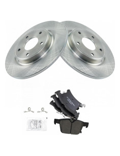 Kit de Freno TRQ Cerámico Trasero Chrysler Pacifica 2017-19