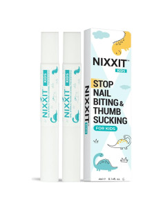 Tratamiento para Morderse las Uñas NIXXIT - Sabor Amargo - 4.1 ml (Paquete de 2)