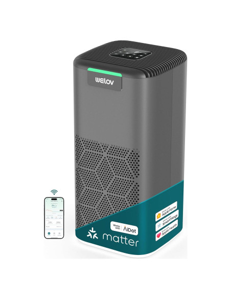 Purificador de Aire Inteligente WELOV P200 Max 146.79 m HEPA