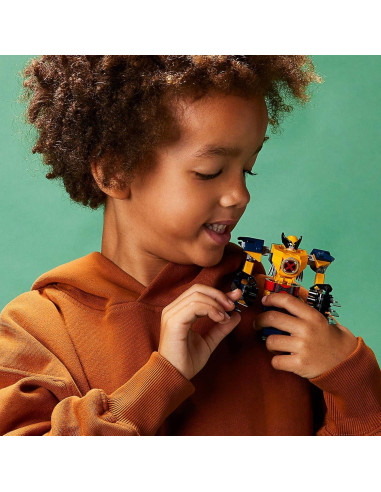 LEGO Marvel Mech Wolverine 76202 141 Piezas para 7 Años