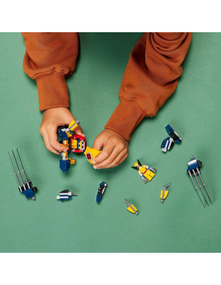 LEGO Marvel Mech Wolverine 76202 141 Piezas para 7 Años