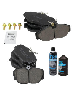 Kit Pastillas de Freno Cerámicas TRQ Delanteras y Traseras 2