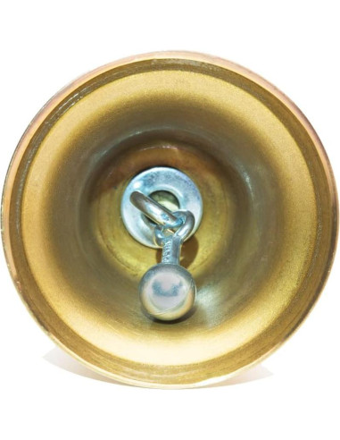 Campana de Mano de Latón Bevin Bells | 2HB | Mango de Madera