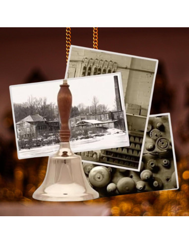 Campana de Mano de Latón Bevin Bells | 2HB | Mango de Madera