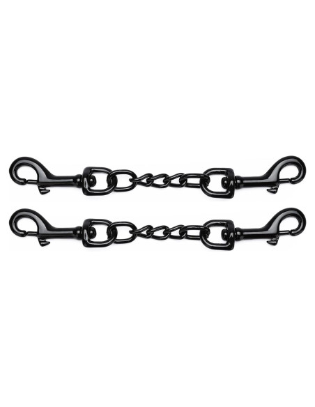 Clip de Seguridad para Collar de Perro DEYACE 20cm Negro