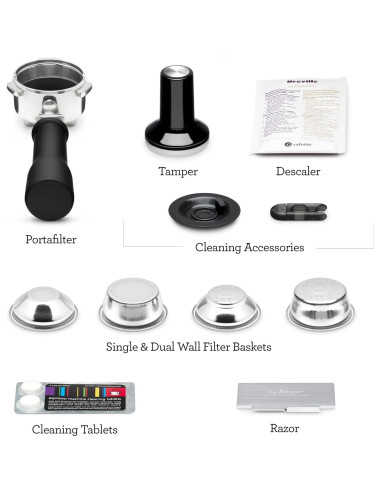 Máquina de Espresso Breville Bambino Plus BES500DBL, 4.99 kg