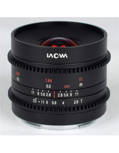 Lente Cine Laowa 9mm T2.9 Zero-D para Micro Cuatro Tercios