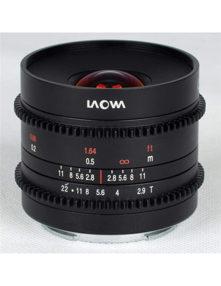 Lente Cine Laowa 9mm T2.9 Zero-D para Micro Cuatro Tercios