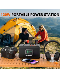 Estación de Energía Portátil HOWEASY 88Wh, 150W AC/DC/USB 2