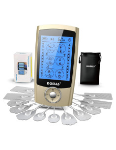 DOMAS TENS Estimulador Muscular Doble Canal 24 Modos