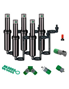 Aspersor Ajustable Quick-Snap QSK-745 5-Pack 5000 ft