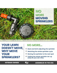 Aspersor Ajustable Quick-Snap QSK-745 5-Pack 5000 ft 2