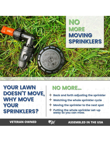 Aspersor Ajustable Quick-Snap QSK-745 5-Pack 5000 ft