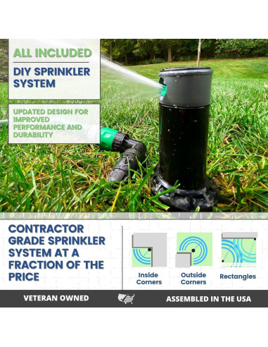 Aspersor Ajustable Quick-Snap QSK-745 5-Pack 5000 ft