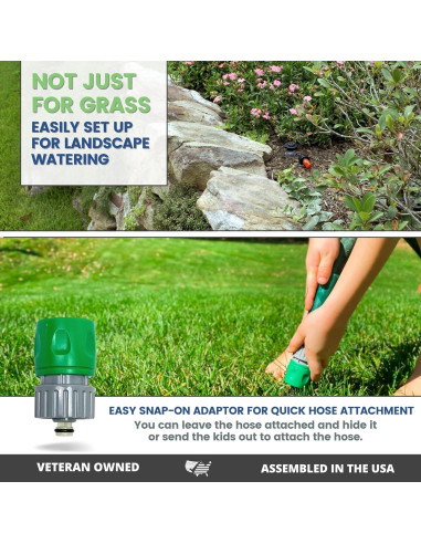 Aspersor Ajustable Quick-Snap QSK-745 5-Pack 5000 ft